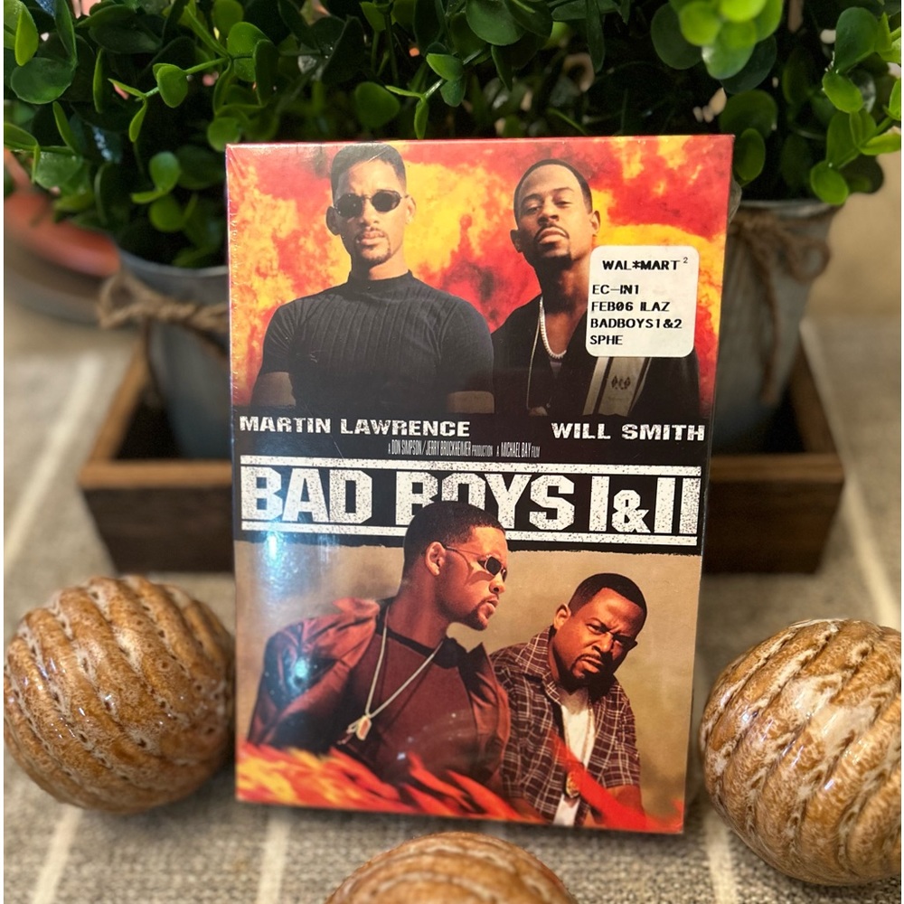 🔥BAD BOYS l&ll DVD 🌈